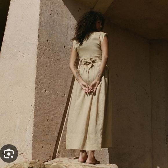 Dôen Pacifica Dress in Oaken - Picture 4 of 9